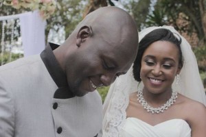 Betty Kyalo and Dennis Okari