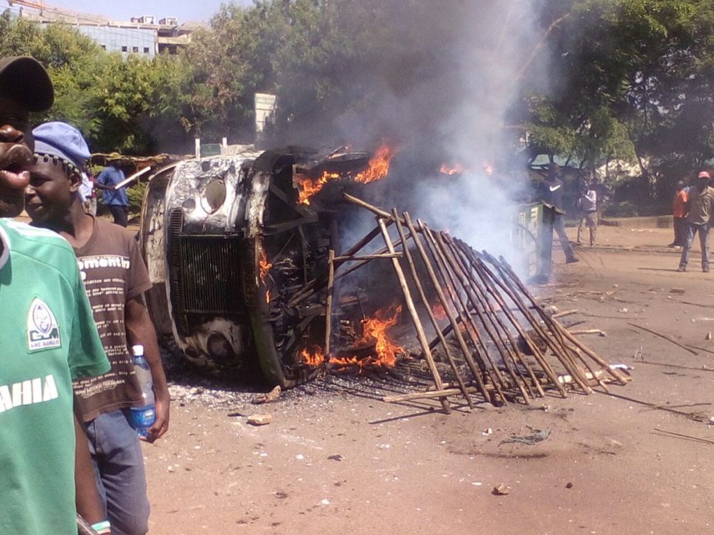 IEBC protests in Kisumu