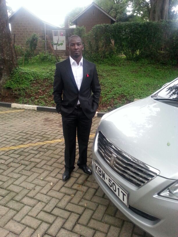 Kevin Mwangi, started the gym businesses while working for his mother.