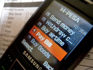 M-Pesa is a revolutionary mobile money service.